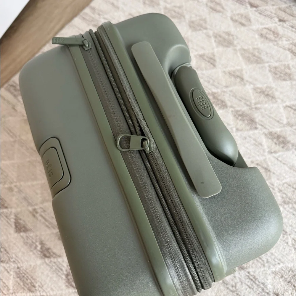 BEIS Carry On in Olive Suitcase - Picture 7 of 13